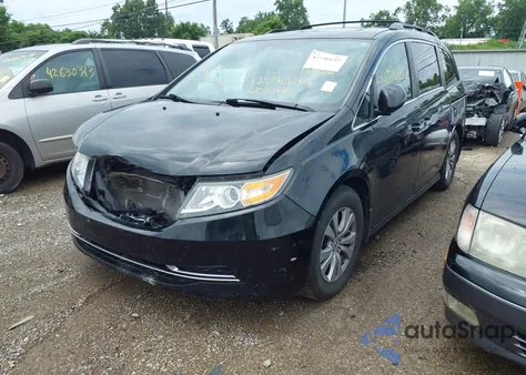 2015 Honda Odyssey Ex-L z USA, uszkodzony, nr VIN 5FNRL5H6XFB084861